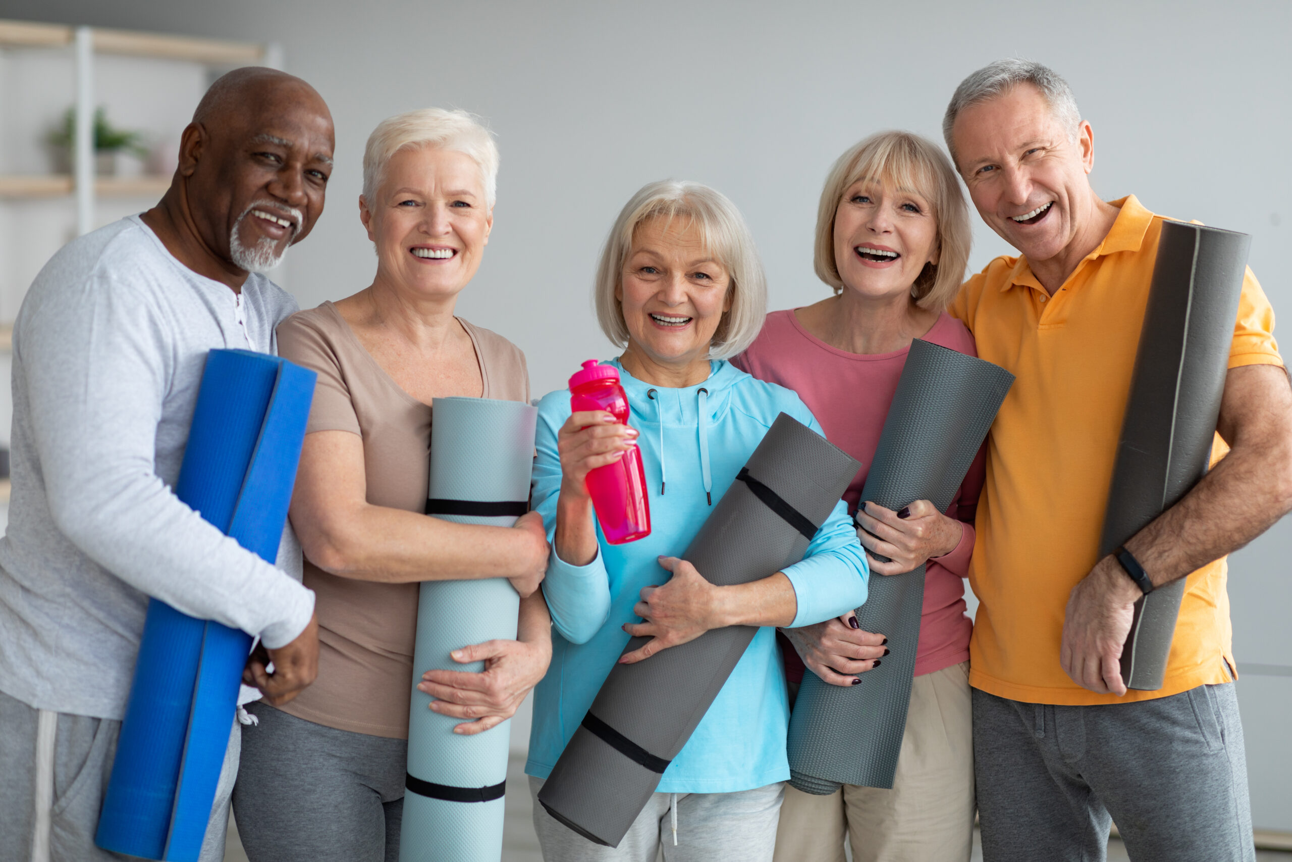 Peaceful Yoga Session at Our Senior Living Community